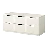 IKEA 6-drawer Dresser、ホワイト2204.2085.3430
