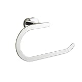 MARMOLUX ACC Catalinaコレクション12300タオルバーバスルームアクセサリーホルダー、亜鉛ダイカスト、クロム Catalina Square Towel Holder シルバー M