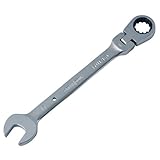 GREATTOOL 首振ラチェットコンビレンチ 17mm GTFRC-17