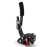 JNNJ PS4/PS5/PC兼用 USBハンドブレーキ 高精度ホールセンサー採用で反応 耐久性の高いCNC切削アルミニウム製 コンパクト設計で設置自在 付属クリップで簡単取付 調整可能ボルトで操作高さ自由自在 プラグ＆プレイでドライバ不要 ロジテック等主要ハンドルに対応 レーシングシミュレーターの臨場感を革新 (PS4/5に対応 ブルー)