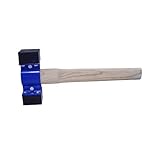Bon 21-224 7-3/4-Inch by 2-3/4-Inch Head Rubber Sledge Hammer with Wood Handle [並行輸入品]