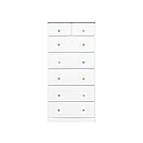 アルファタカバ ベビータンス ツマミチョイスシリーズ アリオ 60cm6段 (カラフルパステル)