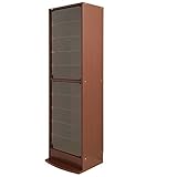 【JAJAN】フィギュアラック「レギュラー」55シリーズ 幅55cm奥行39cm高さ182cm ハイタイプ 本体 ブラウン【正規品】[鍵付きコレクションケース][棚プレ対象商品]