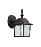 Designers Fountain 2861-BK Value Collection Wall Lanterns, Black [並行輸入品]