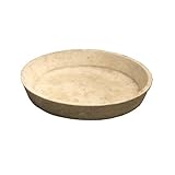 軽量コンクリート製植木鉢用受皿 フォリオ ソーサー クリーム 19.5cm 3個入り