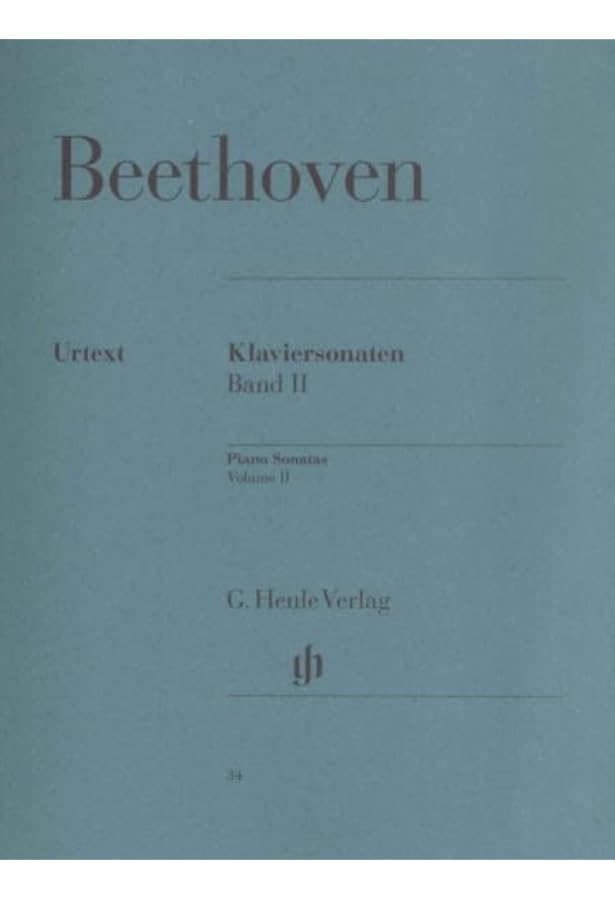 Amazon.co.jp: （34）ベートーヴェン ピアノソナタ集（2） （原典版