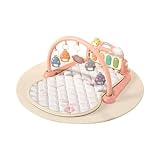 JAYIOLA ベビージム プレイマット 新生児プレイマットプレイジム ピアノプレイジム 新生児 おもちゃ ベビープレイマット 乳幼児向け音楽活動センター早期教育 0-36ヶ月 新生児用
