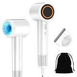 NUTROMO 大風量 速乾 超軽量 5億高濃度マイナスイオン 恒温ヘアケア 高速ヘアドライヤー