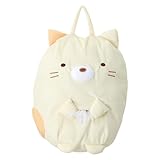 丸眞 ティッシュカバー すみっコぐらし ねこカバー キャラクター型 6575014200 h35×w31.5cm