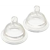 Playtex Drop-Ins NaturaLatch Silicone Nipple - Variable Flow Y-Cut - 2 Count - 2 Packs by Playtex [並