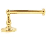 Deltana R2001 Solid Brass Single Post L-Shaped Toilet Paper Roll Holder from the, Oil Rubbed Bronze 