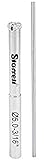Starrett KD0005-N High Performance Diamond Tile Drill Hole Saw, 3/16" Diameter, 1" Cutting Depth, Si