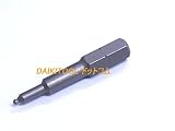 ボールポイント 六角ビット 1/4差込 7017 (7017-1.5-38 1.5mm) DAIKITOOL