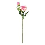 Hillrong 造花 人工植物 高いまね 花束 結婚祝い 記念日 パーティ 飾り 花芸 人工花 保湿剤 ローズ バラ(A)