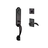 Baldwin SCKODXARCRRSR481 Reserve Single Cylinder Handleset Kodiak x Arch with Rustic Square Rose in 