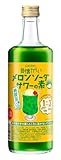 合同酒精 昔懐かしいメロンソーダサワーの素 600ml [ リキュール 14% 日本 600ml 瓶 ]
