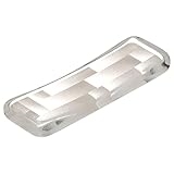 サンライフ 箸置き ガラス 7×5cm ブラン デコ 透明 日本製 O-00874