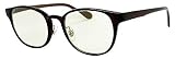 [FaceTrick az Label] オシャレ老眼鏡 UV/近赤外線/ブルーライトカット鯖江メーカー高性能レンズ老眼鏡 ブラウンフレーム/ライトグリーンレンズ RG7113-2LG +1.50