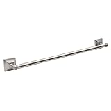 Gatco 4280 Meridian 3/4-Inch Diameter 24-Inch Length Towel Bar, Satin Nickel [並行輸入品]