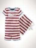 ラルフローレン　Ralphlauren ボーダーパジャマ　3点セット　12m(74-78cm) [並行輸入品]