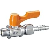アソー:ASOH エースボール ホースジョイント型 PT1/2Xφ14 BY-2414 型式:BY-2414