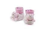 Trudy Rattle Booties (Pink) by Trudi