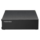 【Amazon.co.jp限定】 東芝 TOSHIBA 外付け ハードディスク 6TB 【 テレビ録画 / 4K / Windows/mac 対応 】 静音 コンパクト HDD Canvio Desktop HD-TDA6U3-B/NA