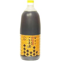 Amazon | カドヤ銀印ごま油 濃口 1.65kg×6本 | 万糧米穀 | ごま油 通販