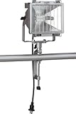 [4538561]ハタヤ　防雨型ハロゲンライト　５００Ｗ　１００Ｖ電線５ｍ　バイス付 PH505N