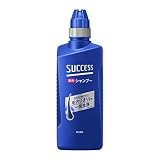 サクセス 薬用シャンプー 本体 400ml [医薬部外品] アブラ ワックス ニオイ 一発洗浄シャンプーアクアシトラスの香り本体