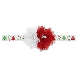 Zhhlinyuan ベビー小物 Kids ヘアアクセサリ Baby Girls Toddler Christmas/Photography Pops/Costume/Party Soft Elast