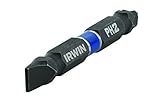IRWIN Tools IMPACT Performance Series Double-Ended Screwdriver Power Bit, 8-10 Slotted / #2 Phillips