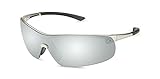 Gateway Safety 34GM8M Ingot Safety Glasses, Gunmetal Frame, Standard, Silver Mirror Lens [並行輸入品]