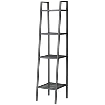 新品　イケア　シェルフユニット　LERBERG レールベリ　ダークグレー　2台 Amazon｜LERBERG レールベリ シェルフユニット - ダークグレー 60x148
