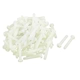 uxcell　スクリューネイル　ネジ釘　　4mmx25mm　88個