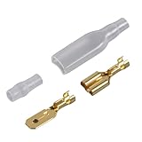 エーモン(amon) 平型端子セット 250型 AV(S)0.5~2sq 10セット 3309