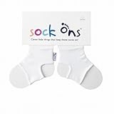 Sock Ons ベビーソックスグリップ ホワイト 無地