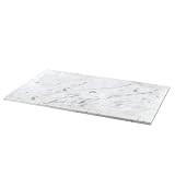 ペガサスCarrara Marbleトップwith排水穴とEZパンチ蛇口穴Drillings 31 Inch ホワイト 12108 1