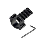 ToopMount 25.4mm レールマウント スコープリングアダプター カンチレバー 取り付けリング デュアルリング 34mm スコープ に適合 20mm ピカティニー スコープ マウント レール アウトドアアクティビティ サバゲー スポーツ用
