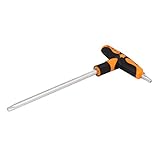 DealMux T50 T-ハンドルトルクスセキュリティトルクスターキーCR-V合金鋼スクリュードライバーレンチ