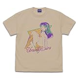 コスパ うる星やつら ラム レトロポップ Tシャツ LIGHT BEIGE Mサイズ