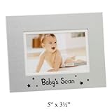 Personalised Baby's Scan Photo Frame 5 x 3.5 FREE ENGRAVING by Juliana