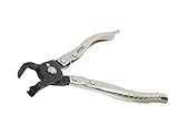 Hazet HZ798-2 Hose Clamp Pliers with Fixed Jaws 90-Degree Bent [並行輸入品]