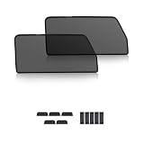 車種専用 メッシュサンシェード スズキ ハスラー MR52S MR92S 用 メッシュ シェード サンシェード 運転席/助手席対応 日よけ 風通しアウトドア 遮光カーテン 網戸 マグネット レーザーシェード 左右 ２枚