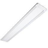 getinlight LED下キャビネットライトwith ETLリストされ、フラットパネルFlushmount、エッジ点灯テクノロジー、ソフトホワイト3000 K、ホワイトFinished 32 In