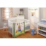 Disney Dumbo 3 Piece Crib Bedding Set, Green/Blue by Disney Baby [並行輸入品]