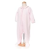 (プチバトー) PETIT BATEAU BEBE(ベビー) ベロア衿つき前開きロンパース 10802 18 VIENNE 24M [並行輸入品]