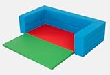 Foldaway (フォルダウェイ) プレイマット ベビー 用 子供ソファー2 防水 防音 (カラーミックス)