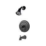 Ultra Faucets UF78705 Traditional Collection Single-Handle Bathtub and Shower Trim, Oil Rubbed Bronz