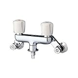 TOTO:緊急止水弁付2ハンドル混合栓 型式:TW20-1R